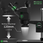 2UUL MC7060-A1 7-60X Trinocular Microscope - Image 3